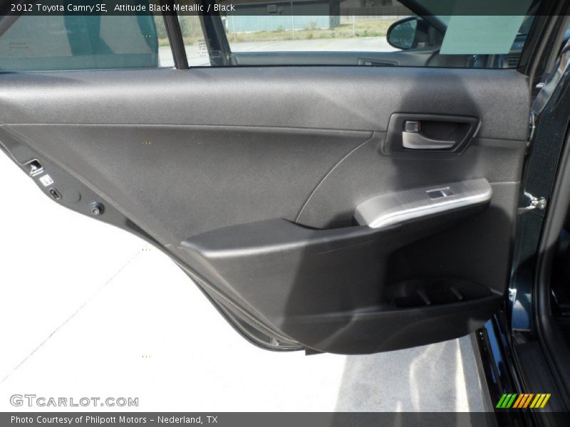 Attitude Black Metallic / Black 2012 Toyota Camry SE