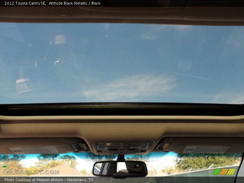 Attitude Black Metallic / Black 2012 Toyota Camry SE