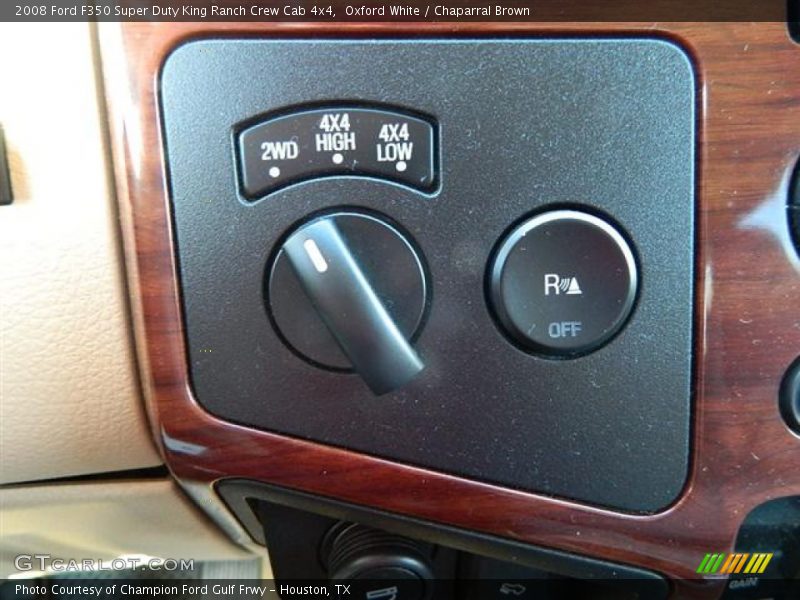 Oxford White / Chaparral Brown 2008 Ford F350 Super Duty King Ranch Crew Cab 4x4