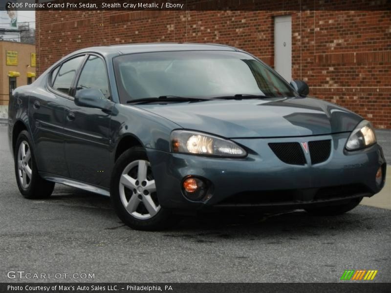 Stealth Gray Metallic / Ebony 2006 Pontiac Grand Prix Sedan