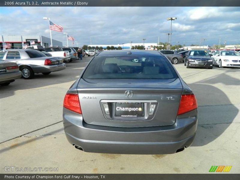 Anthracite Metallic / Ebony 2006 Acura TL 3.2