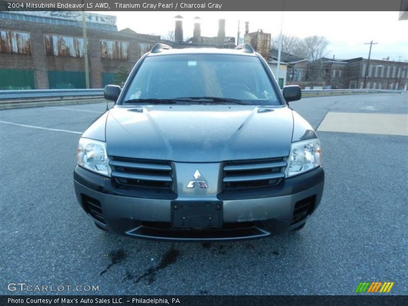 Titanium Gray Pearl / Charcoal Gray 2004 Mitsubishi Endeavor LS AWD