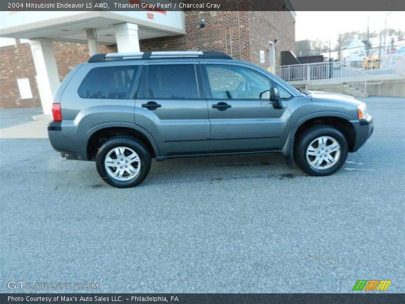 Titanium Gray Pearl / Charcoal Gray 2004 Mitsubishi Endeavor LS AWD