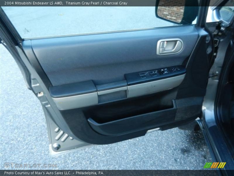 Titanium Gray Pearl / Charcoal Gray 2004 Mitsubishi Endeavor LS AWD