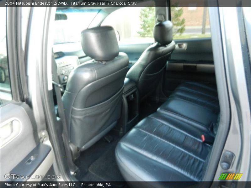 Titanium Gray Pearl / Charcoal Gray 2004 Mitsubishi Endeavor LS AWD