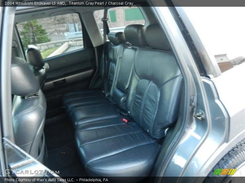 Titanium Gray Pearl / Charcoal Gray 2004 Mitsubishi Endeavor LS AWD