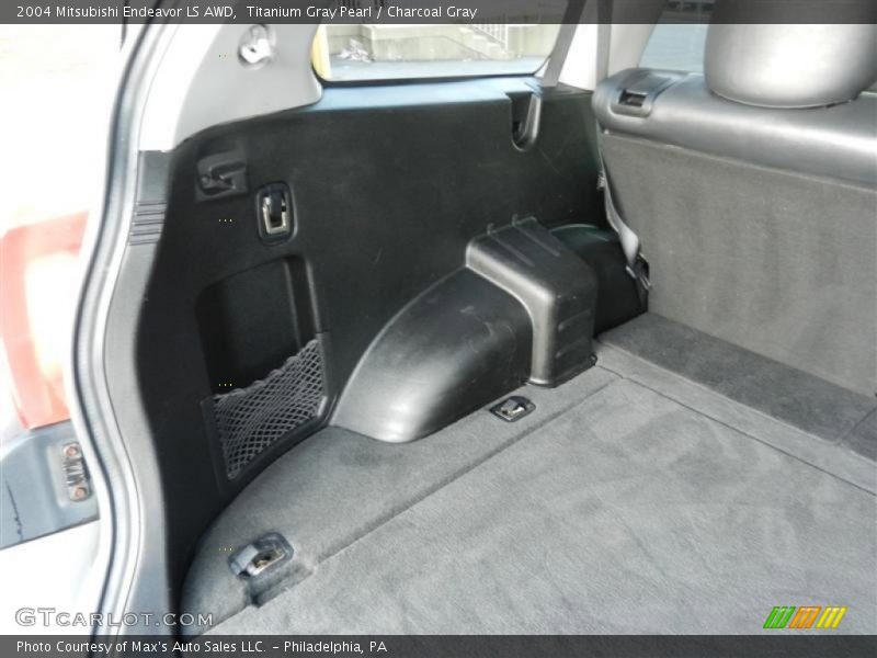 Titanium Gray Pearl / Charcoal Gray 2004 Mitsubishi Endeavor LS AWD