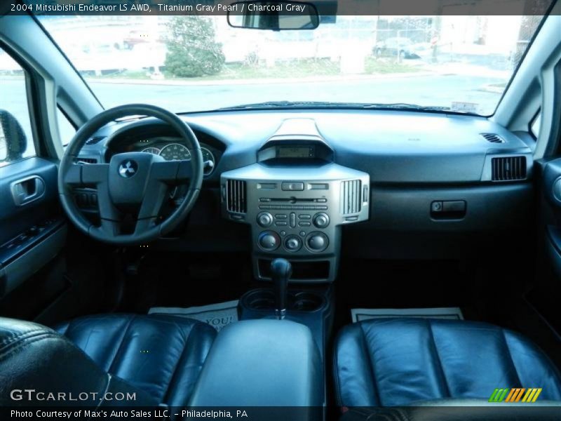 Titanium Gray Pearl / Charcoal Gray 2004 Mitsubishi Endeavor LS AWD