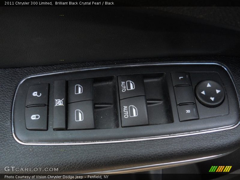 Brilliant Black Crystal Pearl / Black 2011 Chrysler 300 Limited