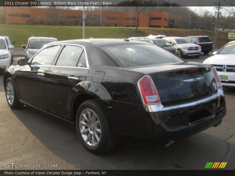Brilliant Black Crystal Pearl / Black 2011 Chrysler 300 Limited