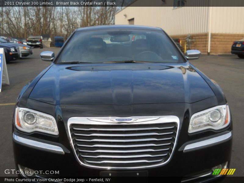 Brilliant Black Crystal Pearl / Black 2011 Chrysler 300 Limited
