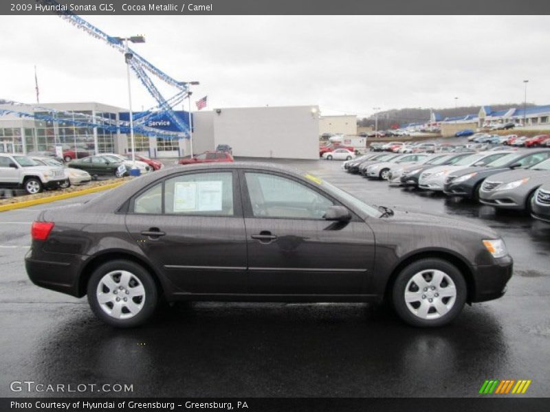 Cocoa Metallic / Camel 2009 Hyundai Sonata GLS