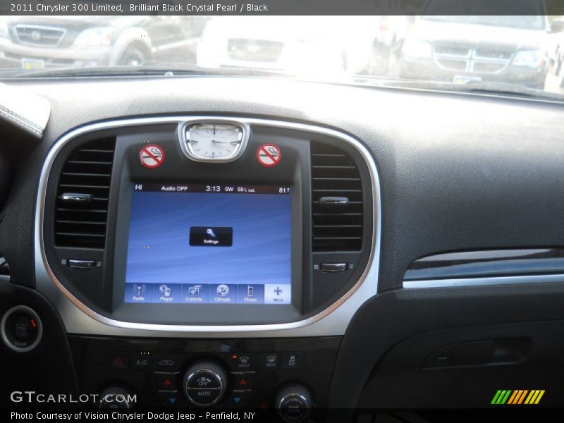 Brilliant Black Crystal Pearl / Black 2011 Chrysler 300 Limited