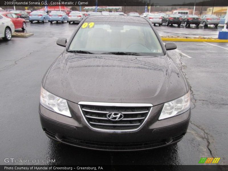 Cocoa Metallic / Camel 2009 Hyundai Sonata GLS