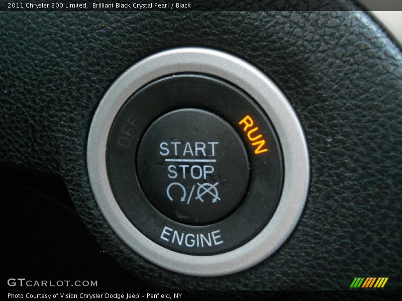 Brilliant Black Crystal Pearl / Black 2011 Chrysler 300 Limited