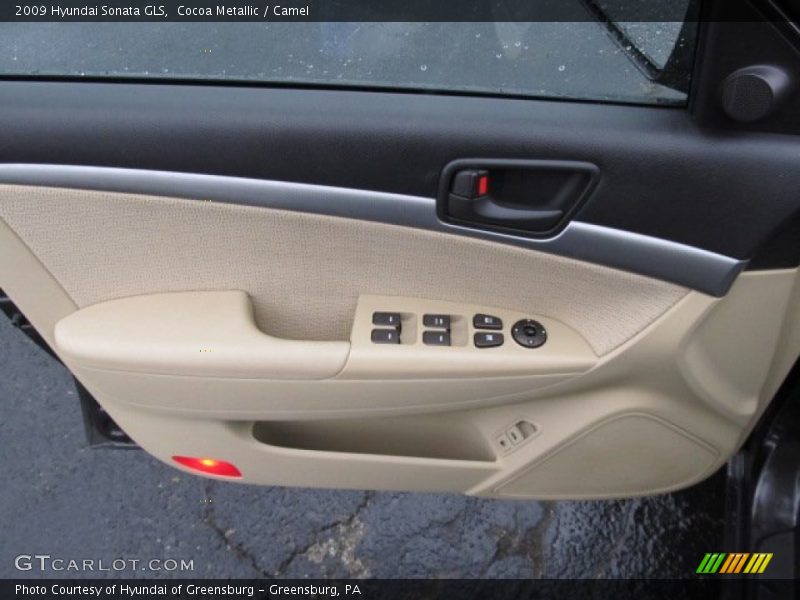 Cocoa Metallic / Camel 2009 Hyundai Sonata GLS