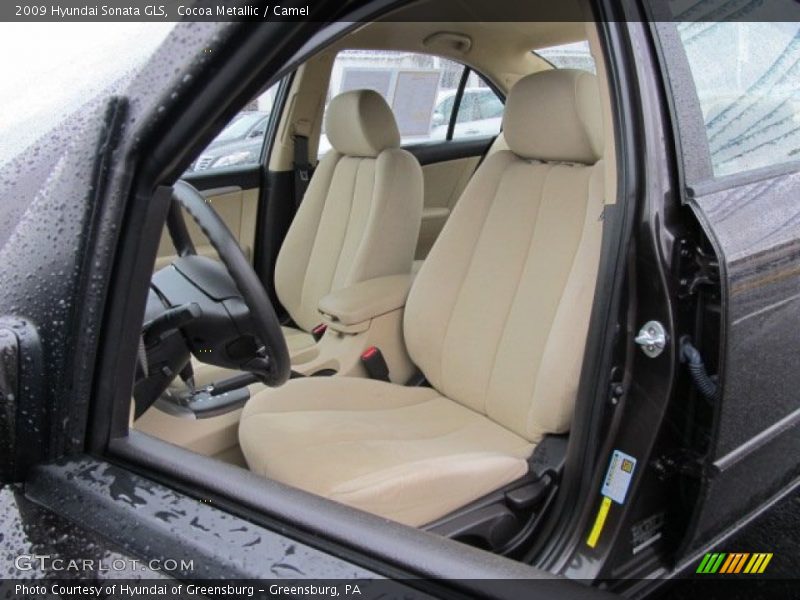 Cocoa Metallic / Camel 2009 Hyundai Sonata GLS