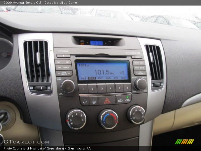 Cocoa Metallic / Camel 2009 Hyundai Sonata GLS