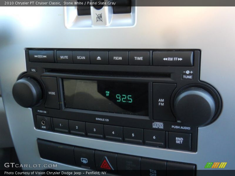 Stone White / Pastel Slate Gray 2010 Chrysler PT Cruiser Classic