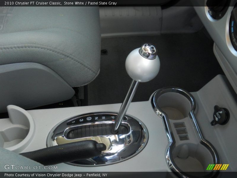 Stone White / Pastel Slate Gray 2010 Chrysler PT Cruiser Classic