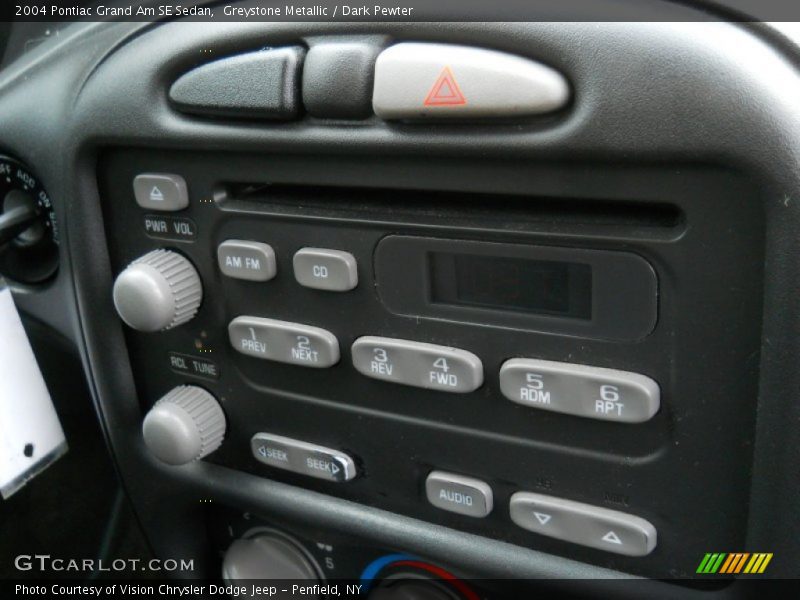 Greystone Metallic / Dark Pewter 2004 Pontiac Grand Am SE Sedan