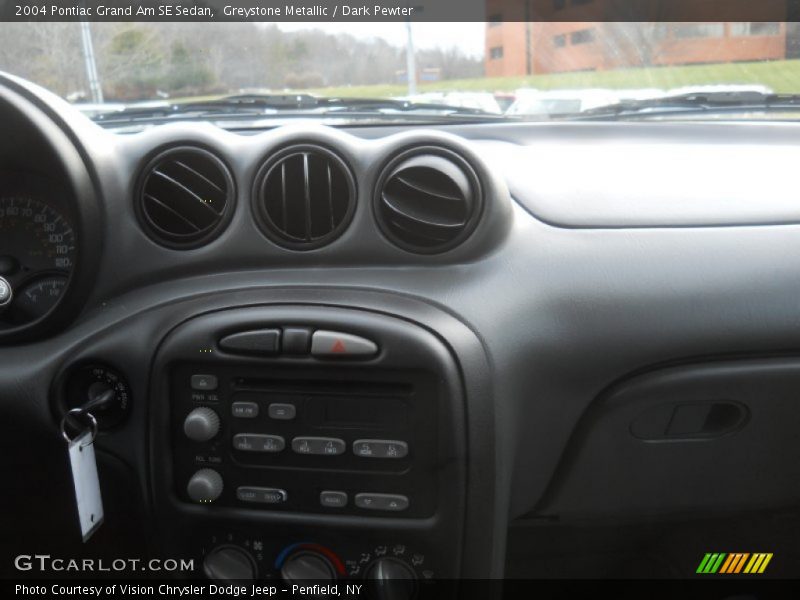 Greystone Metallic / Dark Pewter 2004 Pontiac Grand Am SE Sedan