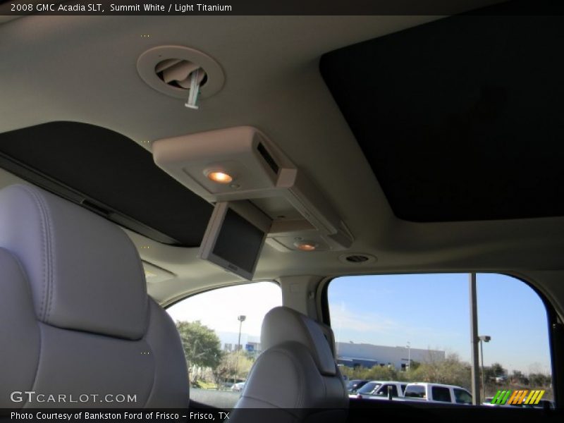 Summit White / Light Titanium 2008 GMC Acadia SLT