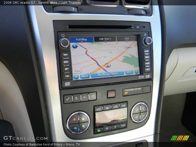 Summit White / Light Titanium 2008 GMC Acadia SLT