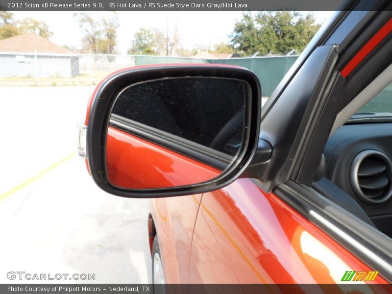 RS Hot Lava / RS Suede Style Dark Gray/Hot Lava 2012 Scion xB Release Series 9.0