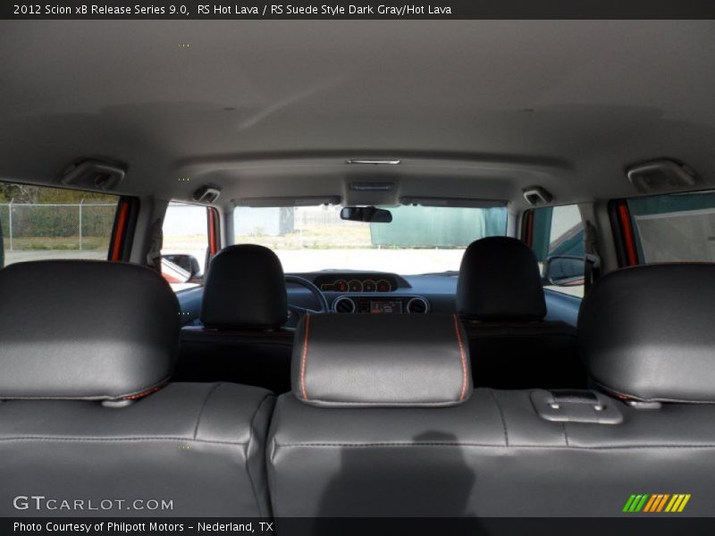 RS Hot Lava / RS Suede Style Dark Gray/Hot Lava 2012 Scion xB Release Series 9.0