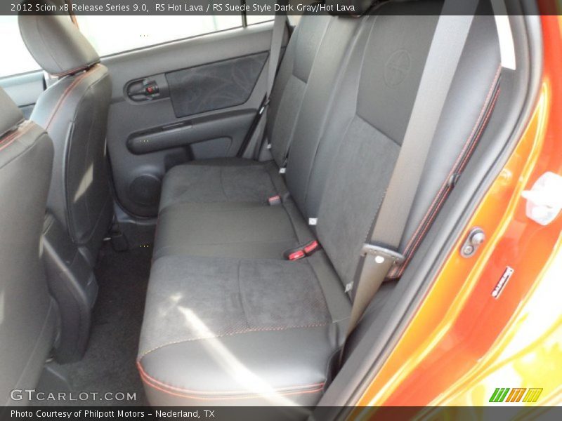 RS Hot Lava / RS Suede Style Dark Gray/Hot Lava 2012 Scion xB Release Series 9.0