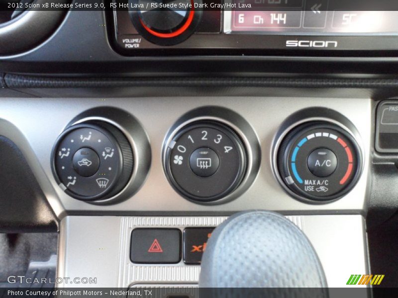 Controls of 2012 xB Release Series 9.0