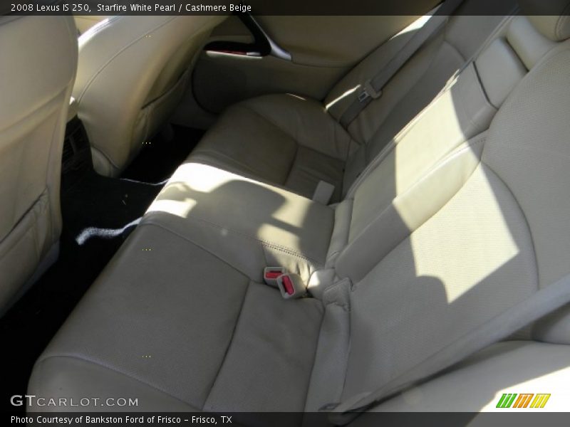 Starfire White Pearl / Cashmere Beige 2008 Lexus IS 250