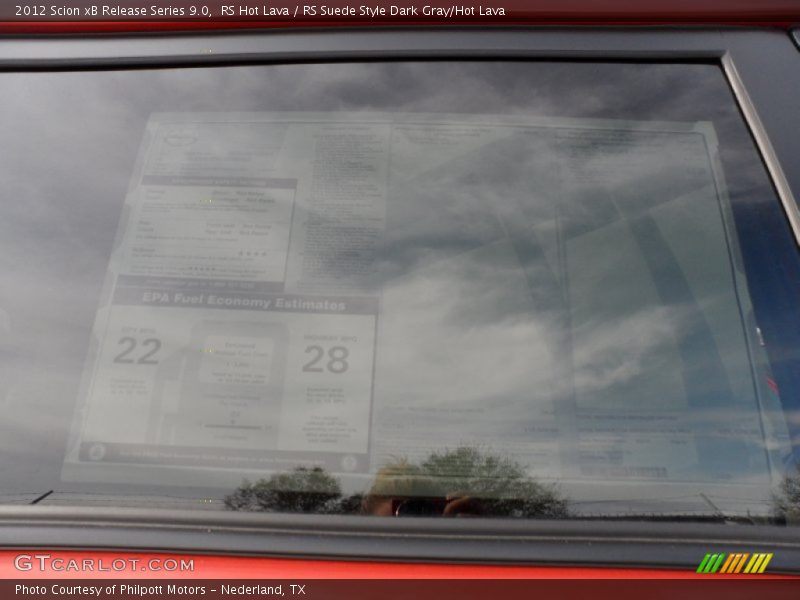 RS Hot Lava / RS Suede Style Dark Gray/Hot Lava 2012 Scion xB Release Series 9.0