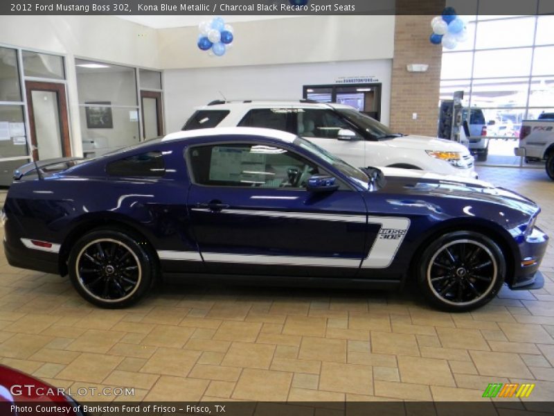  2012 Mustang Boss 302 Kona Blue Metallic