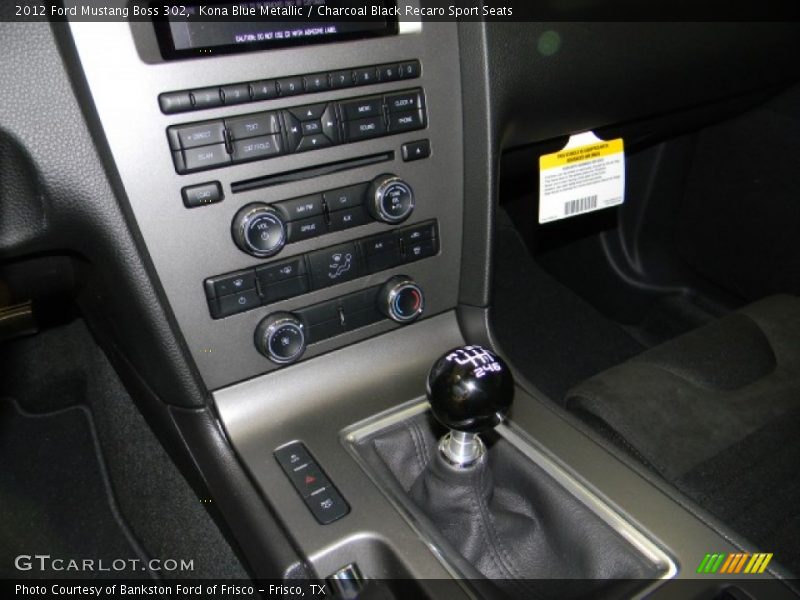  2012 Mustang Boss 302 6 Speed Manual Shifter