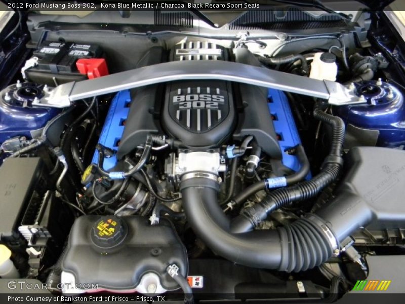  2012 Mustang Boss 302 Engine - 5.0 Liter Hi-Po DOHC 32-Valve Ti-VCT V8