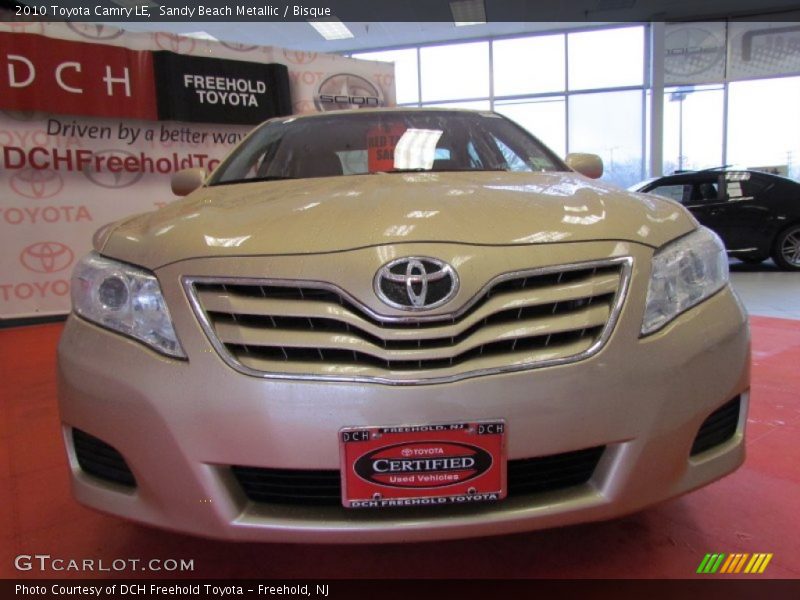 Sandy Beach Metallic / Bisque 2010 Toyota Camry LE
