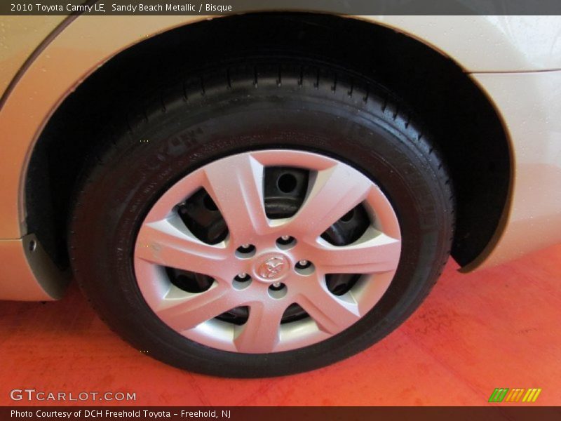 Sandy Beach Metallic / Bisque 2010 Toyota Camry LE