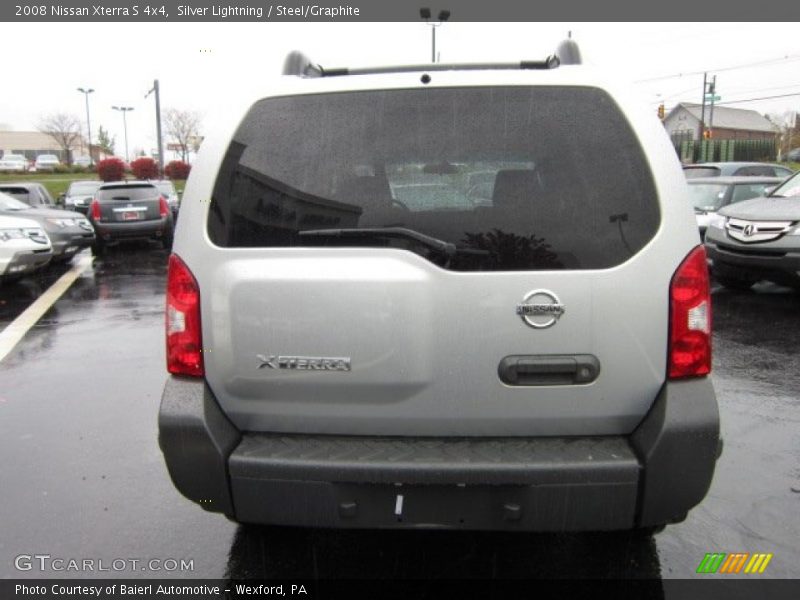 Silver Lightning / Steel/Graphite 2008 Nissan Xterra S 4x4