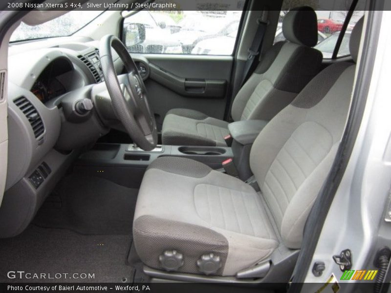 Silver Lightning / Steel/Graphite 2008 Nissan Xterra S 4x4