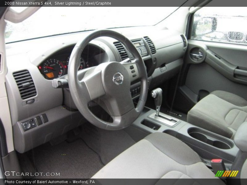 Silver Lightning / Steel/Graphite 2008 Nissan Xterra S 4x4