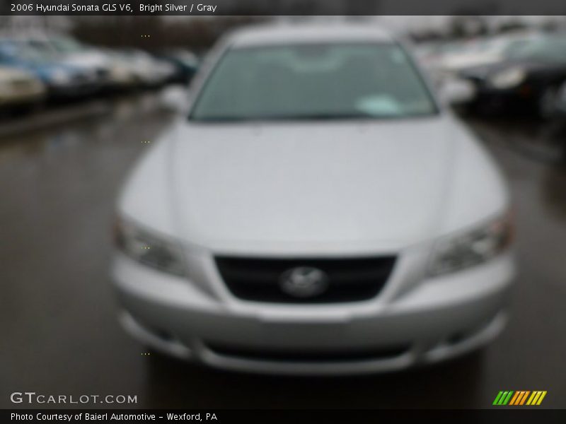 Bright Silver / Gray 2006 Hyundai Sonata GLS V6