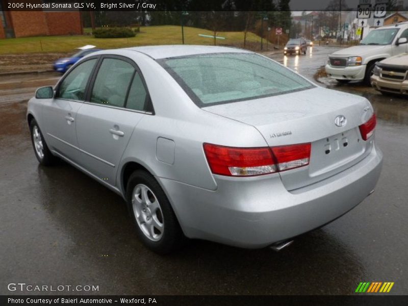 Bright Silver / Gray 2006 Hyundai Sonata GLS V6