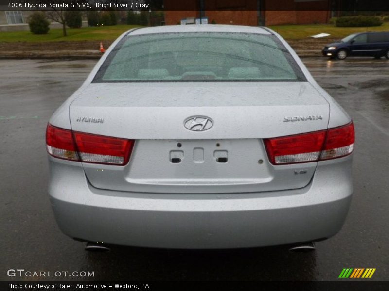 Bright Silver / Gray 2006 Hyundai Sonata GLS V6