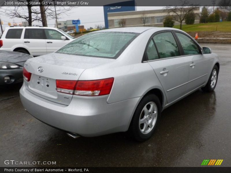 Bright Silver / Gray 2006 Hyundai Sonata GLS V6