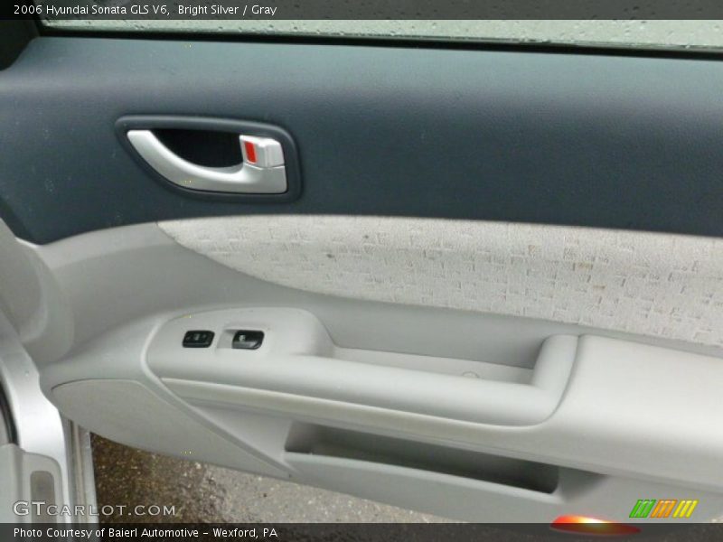 Bright Silver / Gray 2006 Hyundai Sonata GLS V6