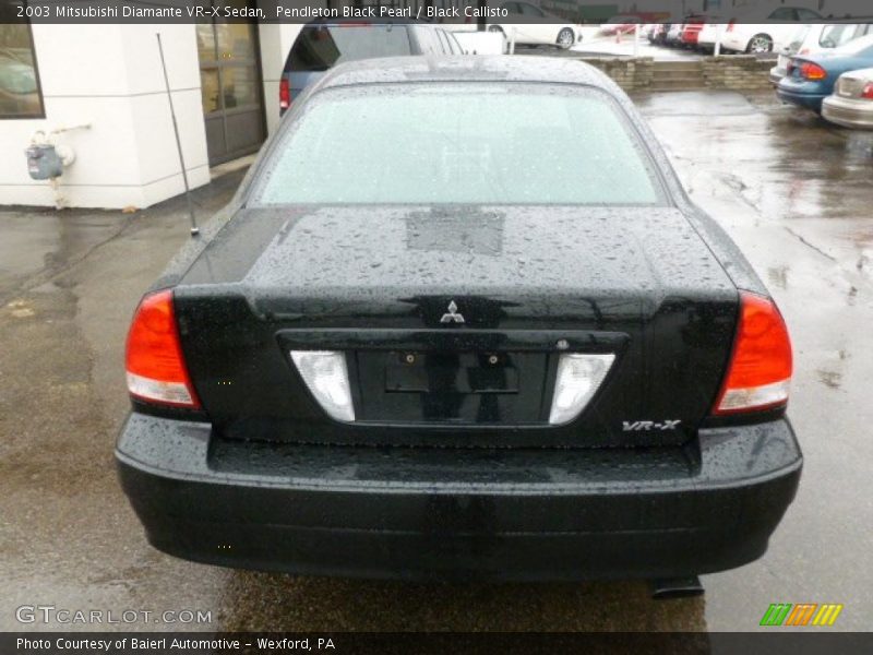 2003 Diamante VR-X Sedan Pendleton Black Pearl