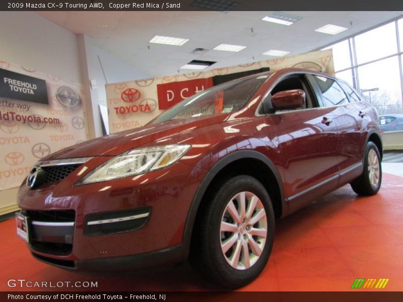 Copper Red Mica / Sand 2009 Mazda CX-9 Touring AWD