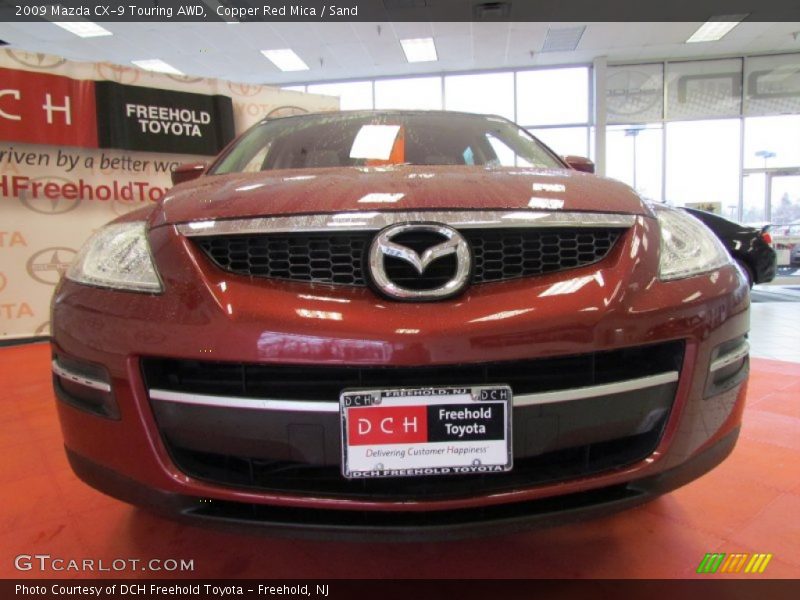 Copper Red Mica / Sand 2009 Mazda CX-9 Touring AWD